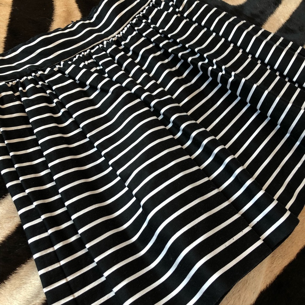 Aqua A-Line Mini Skirt